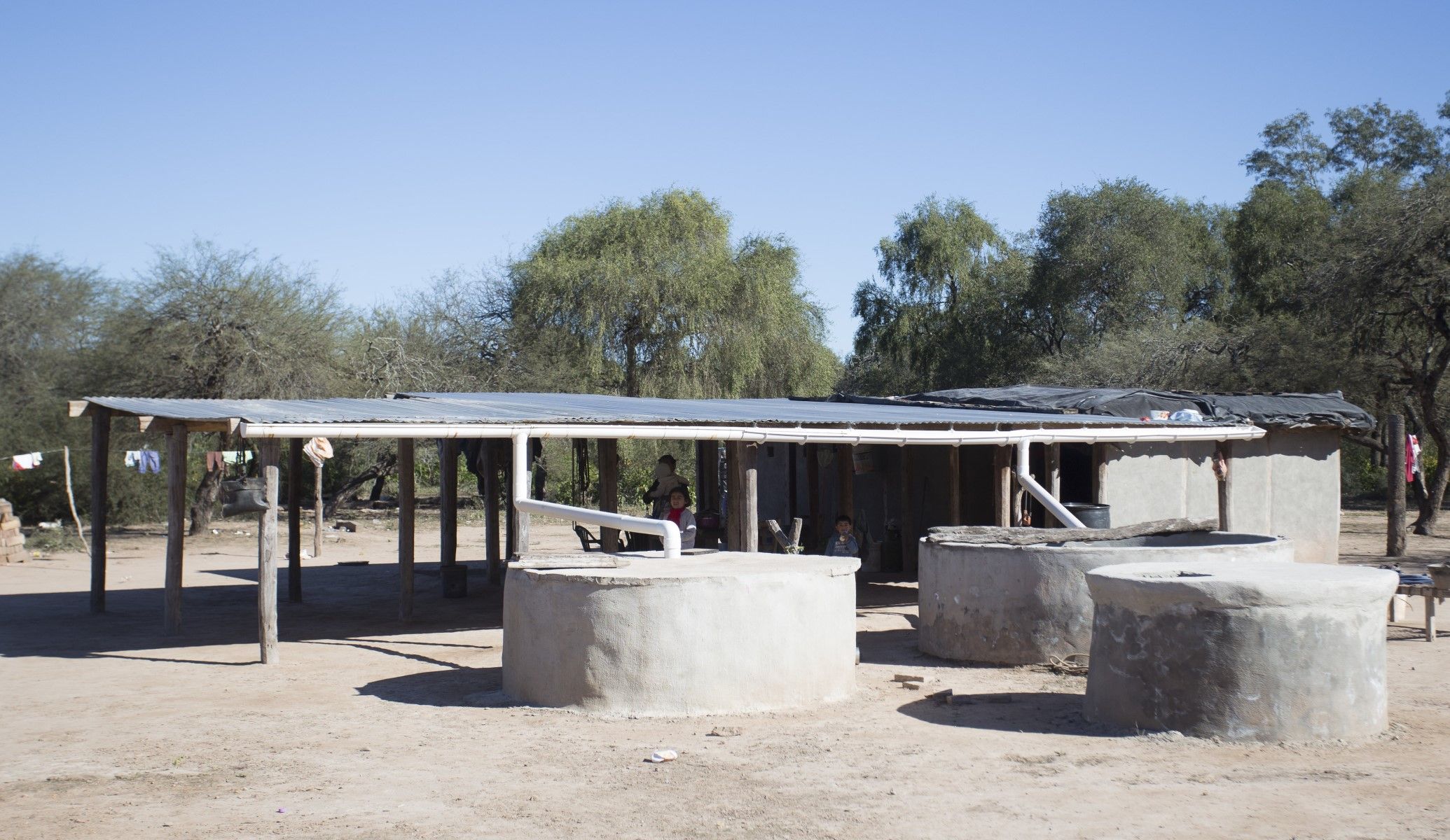 Acceso al agua en paraje El Negrito